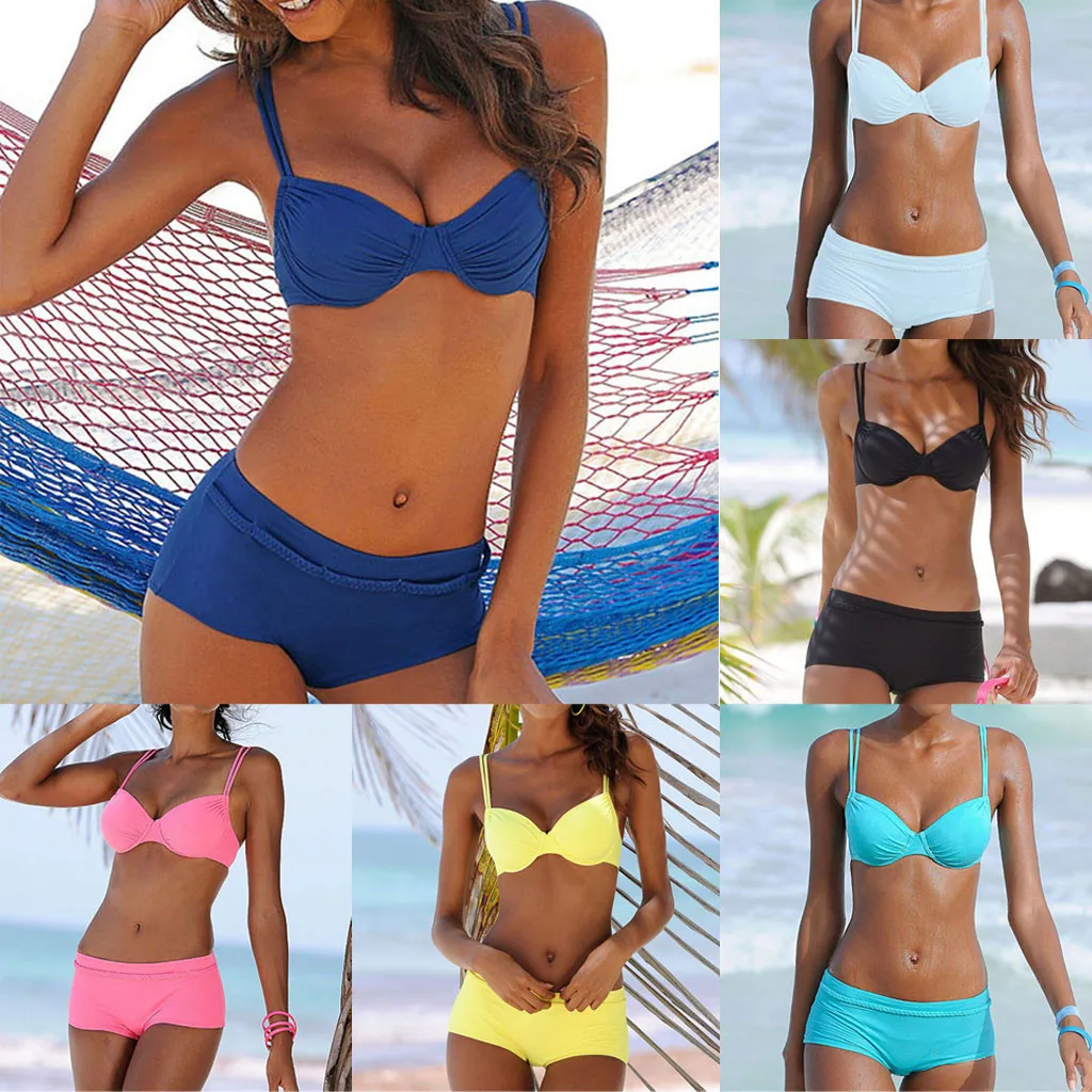 blue bikini swimsuits