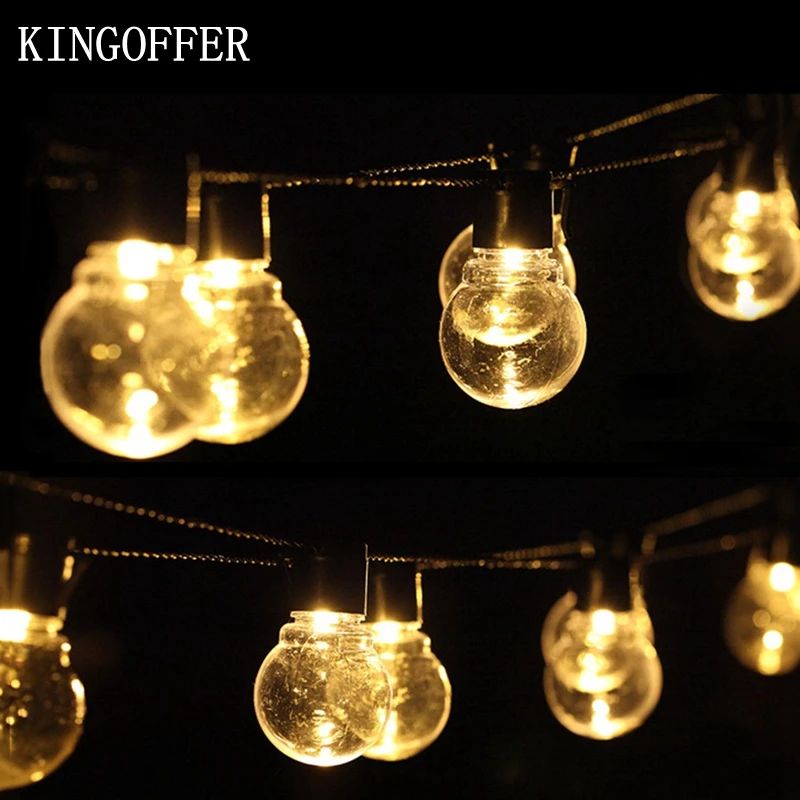 large ball string lights