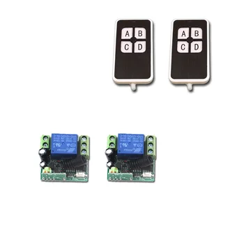 

Wireless Remote Control Switch RF Wireless Remote Controller DC 12V 10A Receiver & Transmitter 315Mhz/433Mhz