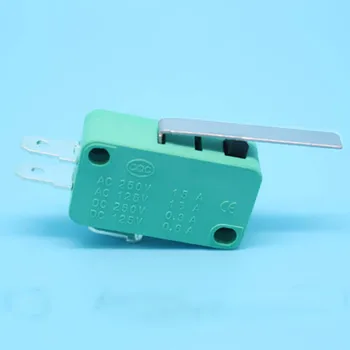 

Sample 10pcs ZW7-1 KW7-1 belt pressure iron handle trip limit point move micro switch One on one off