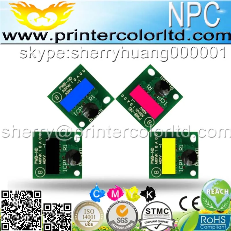Для Konica Minolta тонер Bizhub C224 c284 c364 c454 c554 блок изображения чип барабанного