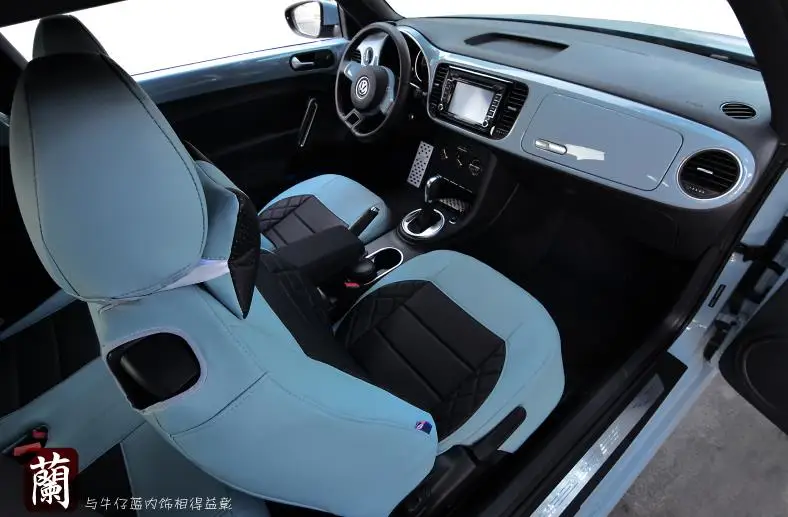 PU 1 комплект чехлов для автомобильных сидений + пара опор BMW MINI cooper 2 дверный