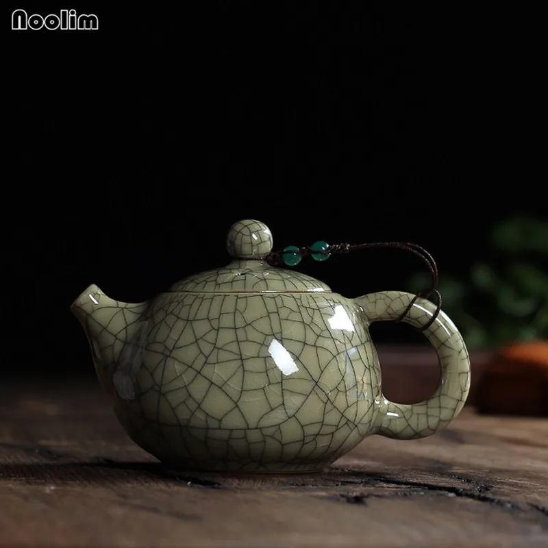 NOOLIM керамическая ледяная глазурь Ge Kiln Longquan Celadon фиолетовая глина китайский