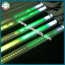 Dc5v 60 пикс./м smd 5050 алюминий ограждение трубки led rgb 120 пикселей/2 М