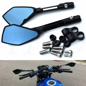 

Universal 8mm 10mm Aluminum CNC Motorcycle Accessories Rearview Mirror motorbike motor bicycle mirror For Aprilia DORSODURO 1200