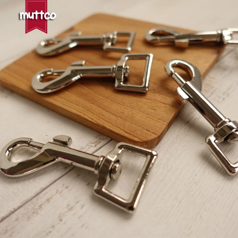 10pcs/lot DIY Dog leash Silver 20mm metal Metal Clasps Dog Clasp Hook