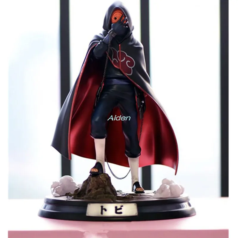10 &quotНаруто статуя Учиха Obito бюст моделирование Full Длина Портрет с светодиодный