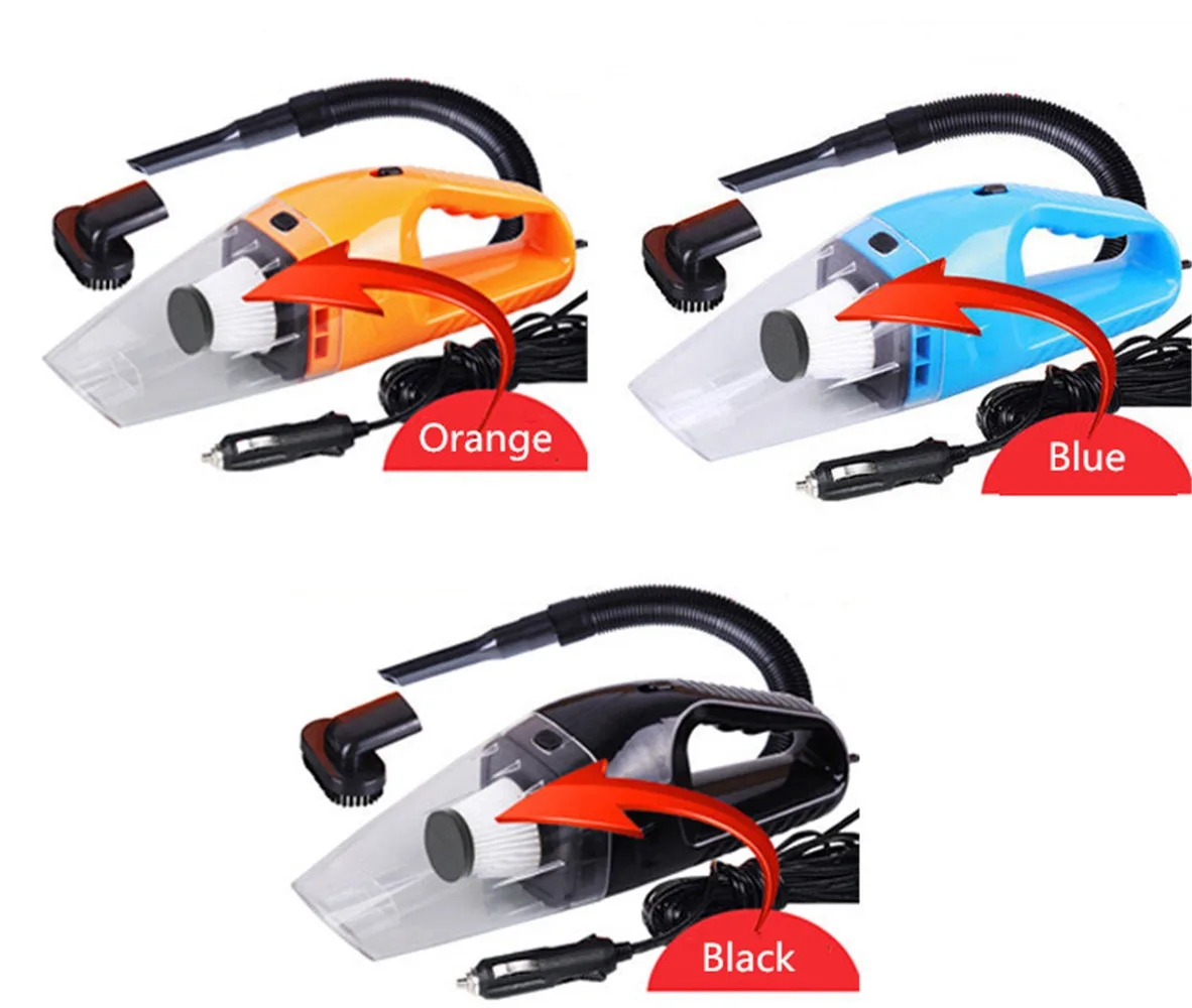 Car Vacuum 6 in 1 Auto Cleaner 12V 120W Handheld Vacuum Power Cord