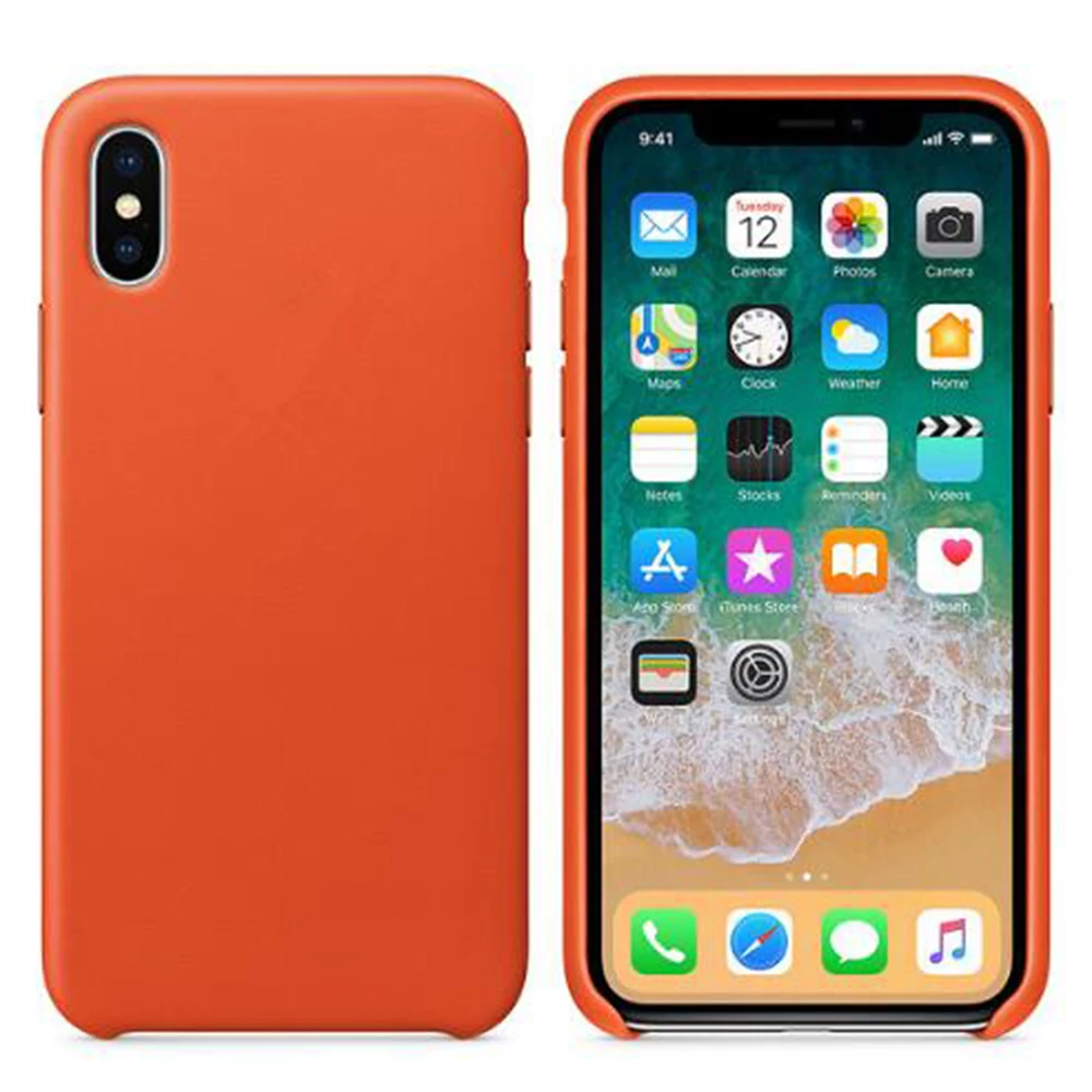 Роскошный кожаный чехол для iPhone XR XS MAX X 7 8 7 Plus 8 Plus