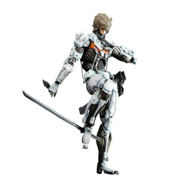 Play Arts PA Game Metal gear Rising Revengeance METAL gear SOLID The Phantom Pain Raiden/Jack экшн-фигурка коллекция игрушек 28 см