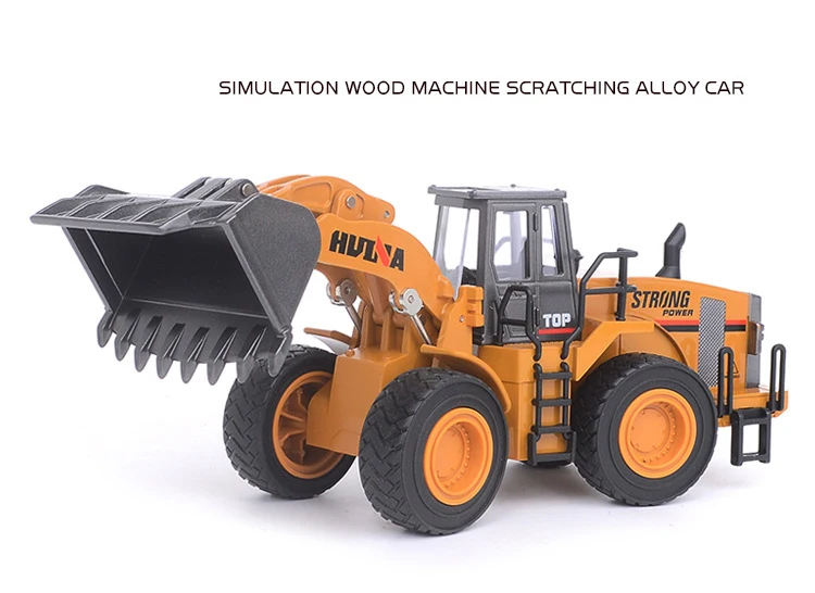 

High simulation 1:40 scale Engineering vehicle series loader metal model toys collection for children adult gifts
