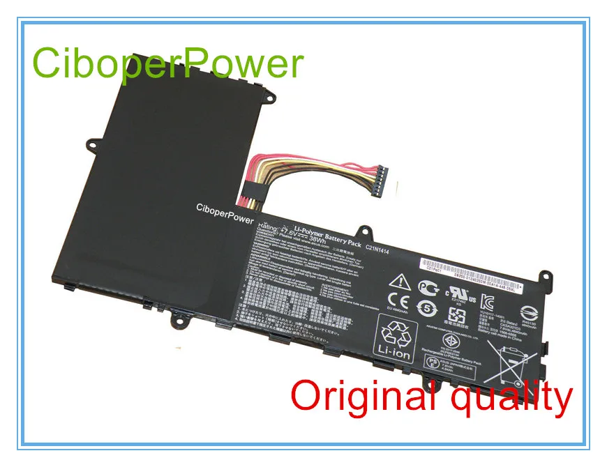 

New Original 7.6V 38Wh C21N1414 Battery For X205T X205TA Series Free shipping