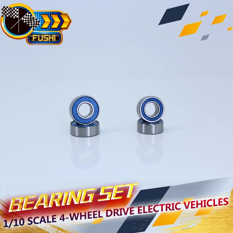 

Blackout SC PRO Short Course Truck Bearing SET ( 4 Pcs) 1/10 Scale 4-Wheel Drive Electric Vehicles BS905-014 086 Ball Bearings