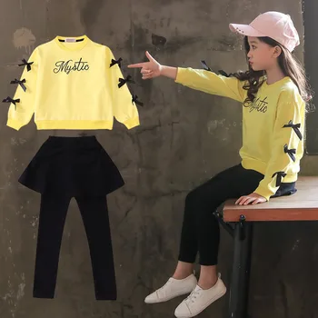 

2018 new spring autumn/winter/summer Girls Kids Boys embroidery two-piece comfortable cute baby Clothes Children Clothing