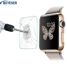 Закаленная пленка для Apple Watch iwatch серии 3/2/1/38 40 мм крышка Стекло Экран Защитная закаленная пленка для наручных часов Apple Watch
