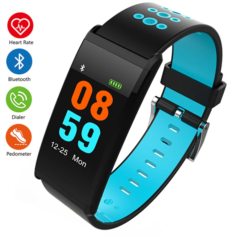 

Bluetooth Smart Wristband Sport Waterproof LED Digital Watches Men Smart Watch Bracelet Blood Pressure Oxygen Heart Rate Monitor