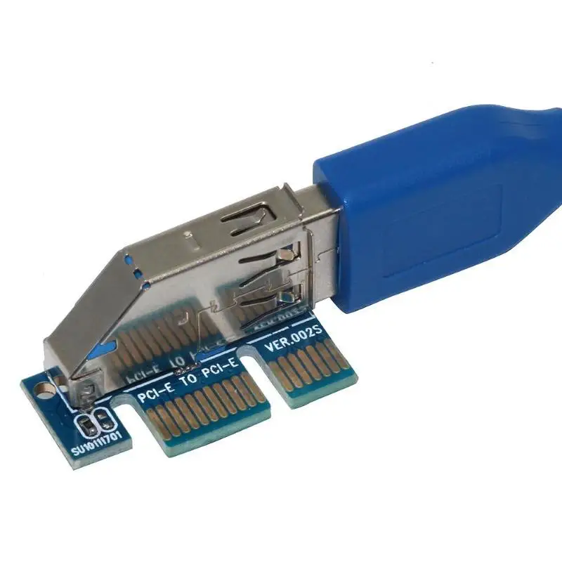 SSU FU3401 PCI-E на 4 порта USB 3,0 PCI Express плата расширения для рабочего стола