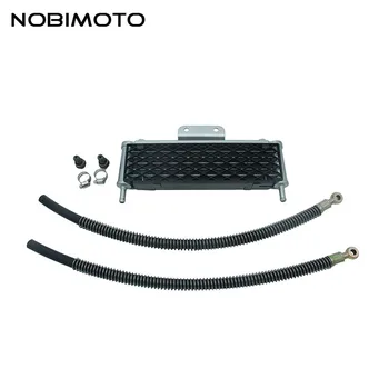 

Motorcycle Oil Cooler 4 Rows Mesh Big Size With 8mm Tubling For 50cc-160cc Modify Oil-cooled Engines Pit Dirt Bike 2CNC-185-1