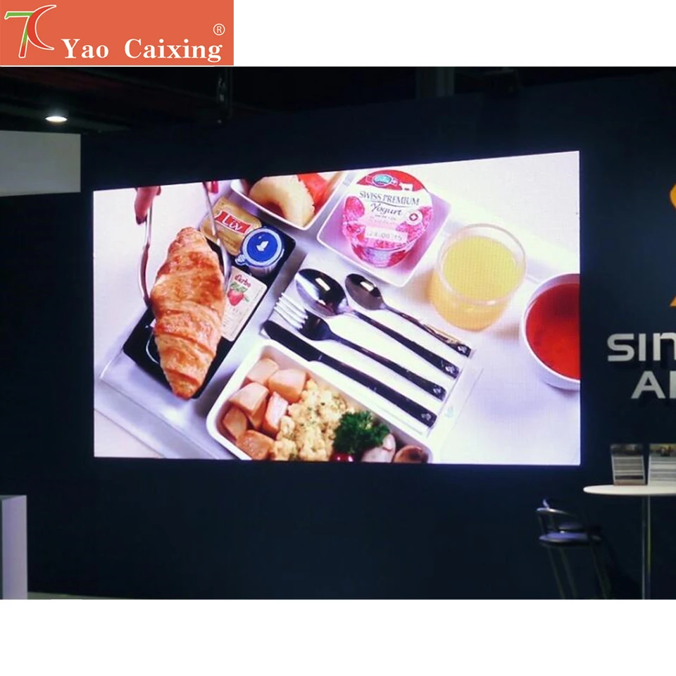 

Yao Caixing hd led display screen hot xxx videos p3 rental cabinet 576x576mm 32scan modules led display screen