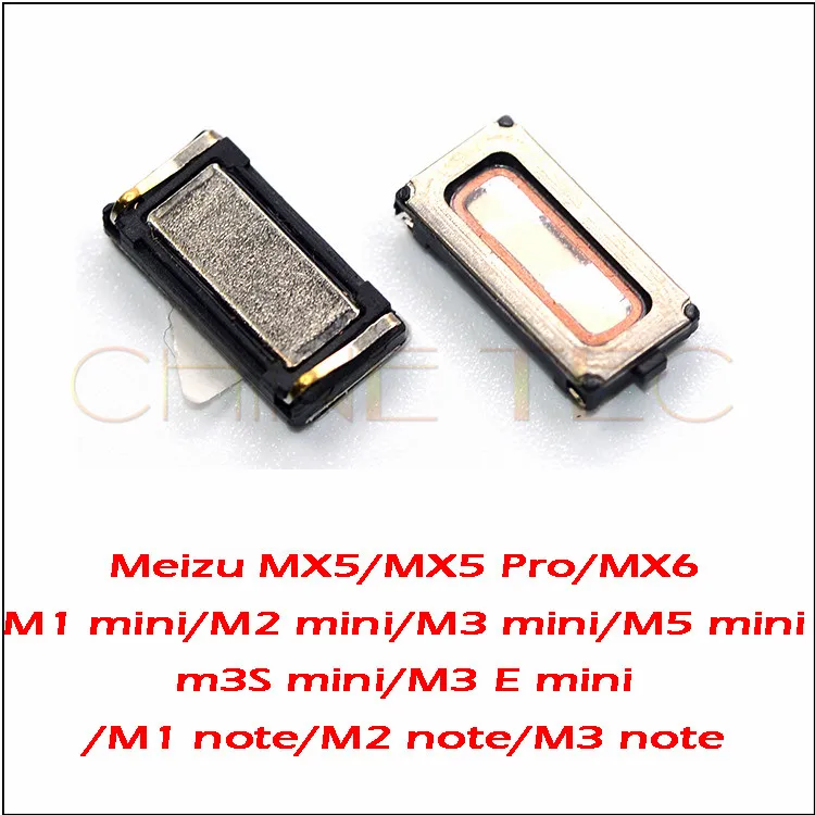 2x наушник Динамик приемник для Meizu MX3 MX4 MX5 MX6 pro6 pro7 плюс M1 M2 M3 M3S M5 M5C M5S M6 Примечание U10 U20 металлический M3E E2 E3 A1