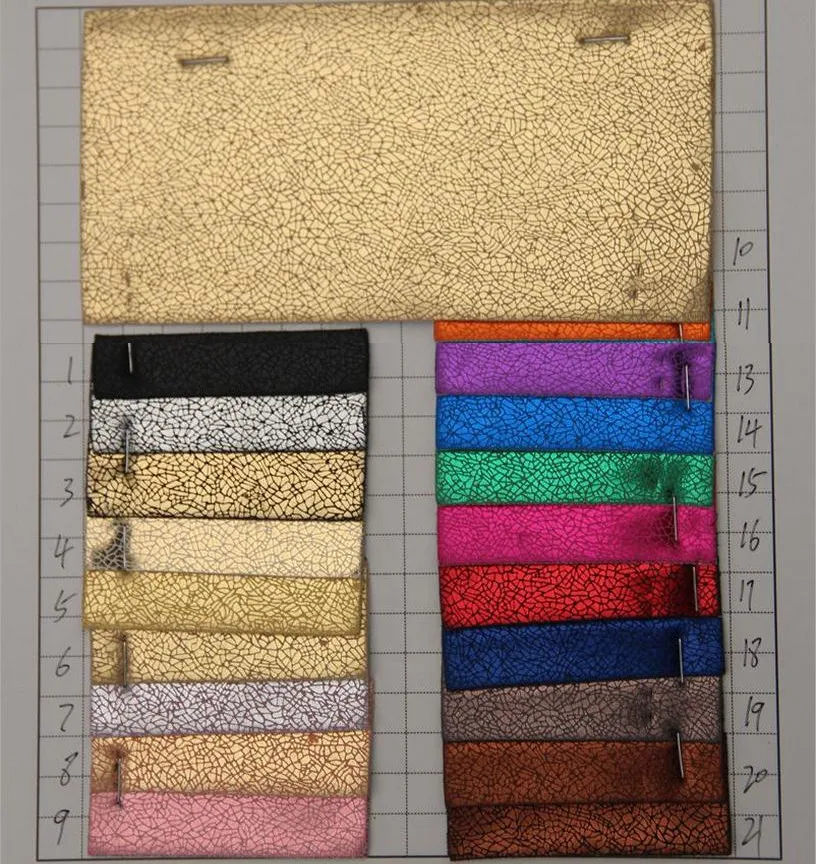 Factory PU synthetic leather shoe leather fabric material luggage