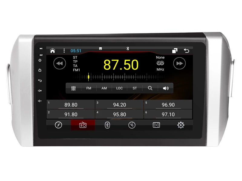 Cheap 32GB rom 8 cores Android 8.1.2 car GPS for TOYOTA INNOVA (RHD) touch screen radio DSP stereo navigation carplay multimedia FM 2