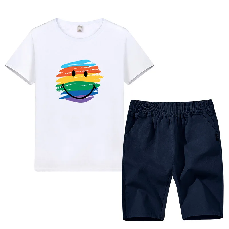 

Teenage Children Clothing 2019 Summer Boys Clothes Outfit Kids Clothes Sport Suit For Boys Clothing Sets 5 6 7 8 9 10 11 12 Year