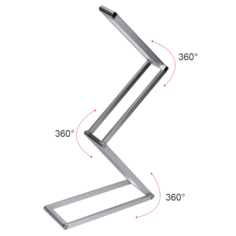 

LEDs Foldable Portable LED Desk Lamp Lights Folding Rechargable Reading Desk Table Light Lamp Study Home Office Energy saving
