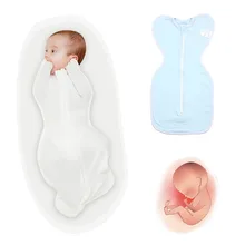Buy LionBear cocoon Baby Sleeping Bag envelope for newborn 0-3 Months Cotton Zipper Soft Soft sleepsack for baby bedding Accessories Free Shipping