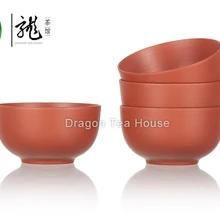 YiXing Zisha глина красная кунг-фу чашка 20 мл 0,7 унций 4 шт