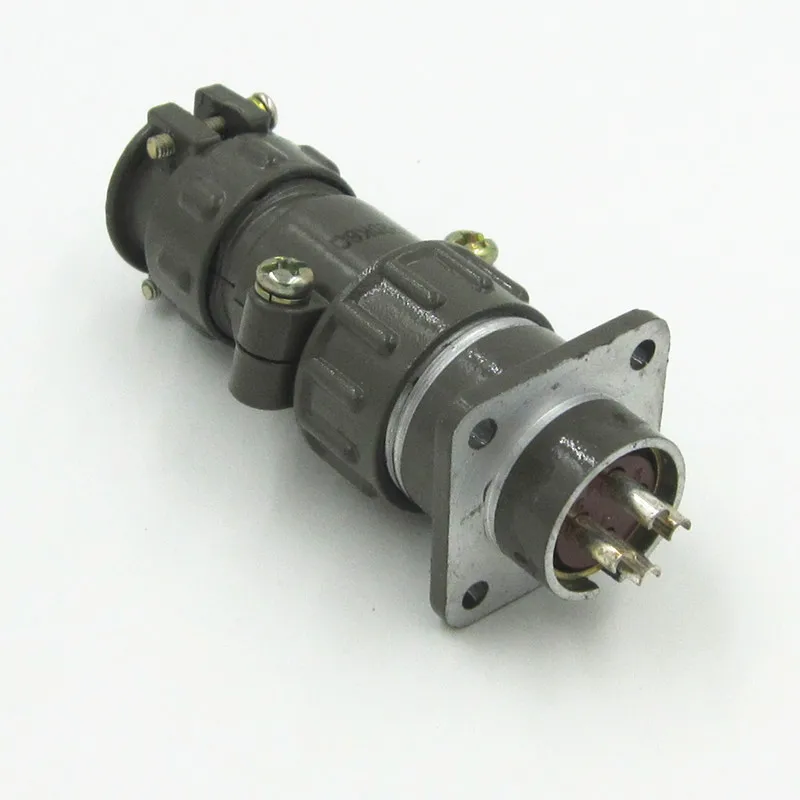 

HAOGNCN Aviation Plug Socket P20K6Q 4 Core Round Connector Connect Plug-in Unit P20J6A Quality Goods