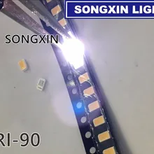 500 шт. Люмен LED подвестка 0,5 Вт 3В 3020 3021 3022 холодный белый ЖК-дисплей Подсветка для ТВ Применение