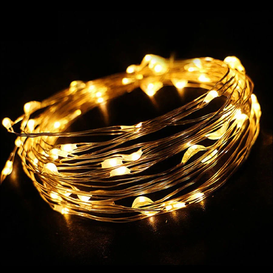 30m 50m LED Christmas Copper Wire String Light DC 12V Remote Control Fairy Lights Xmas Tree Party Wedding Home Decoration Lamps (3)