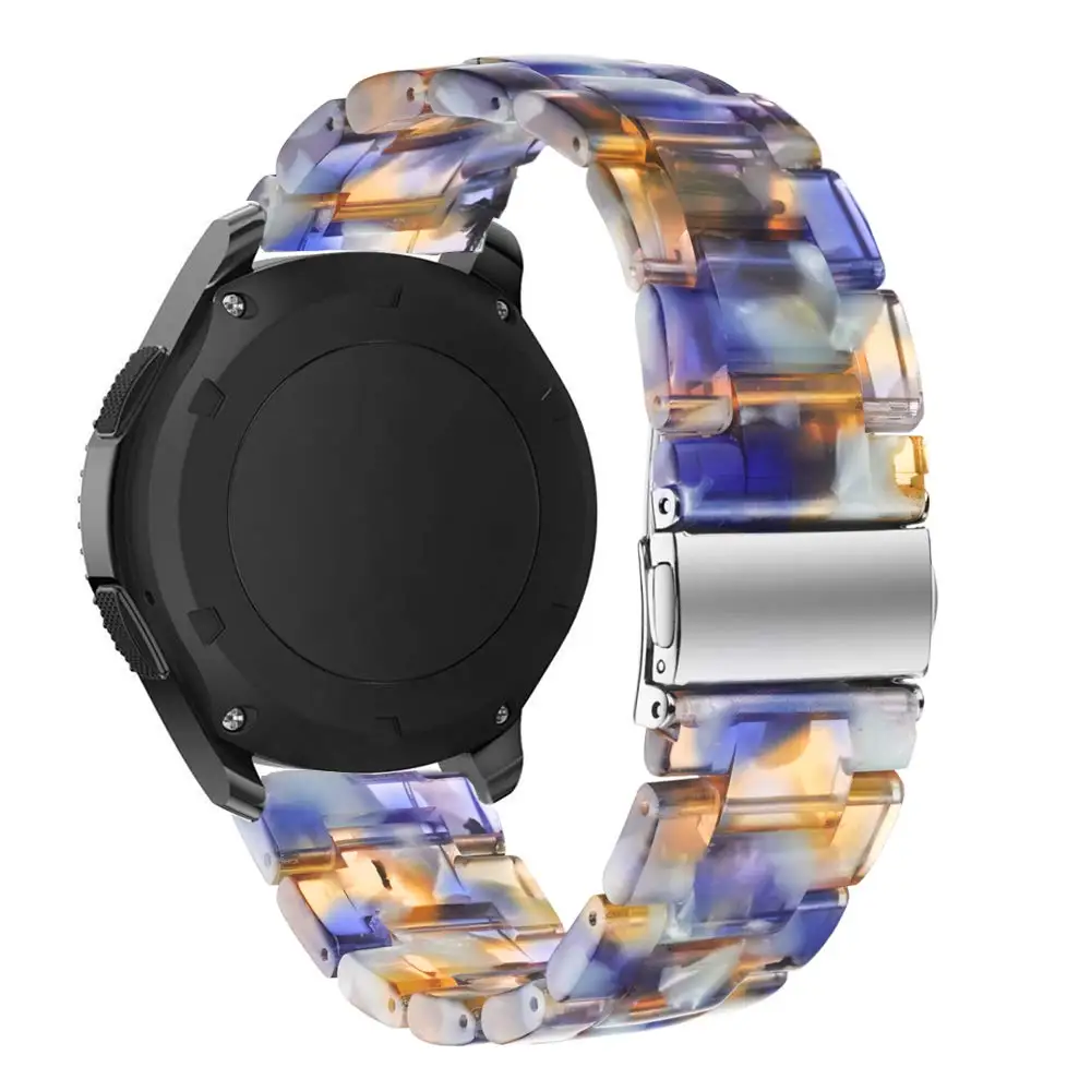 22 мм Универсальный ремешок для часов samsung gear S3 классический/Frontier браслет ремешок для samsung galaxy watch 46 мм регулируемый ремешок для часов