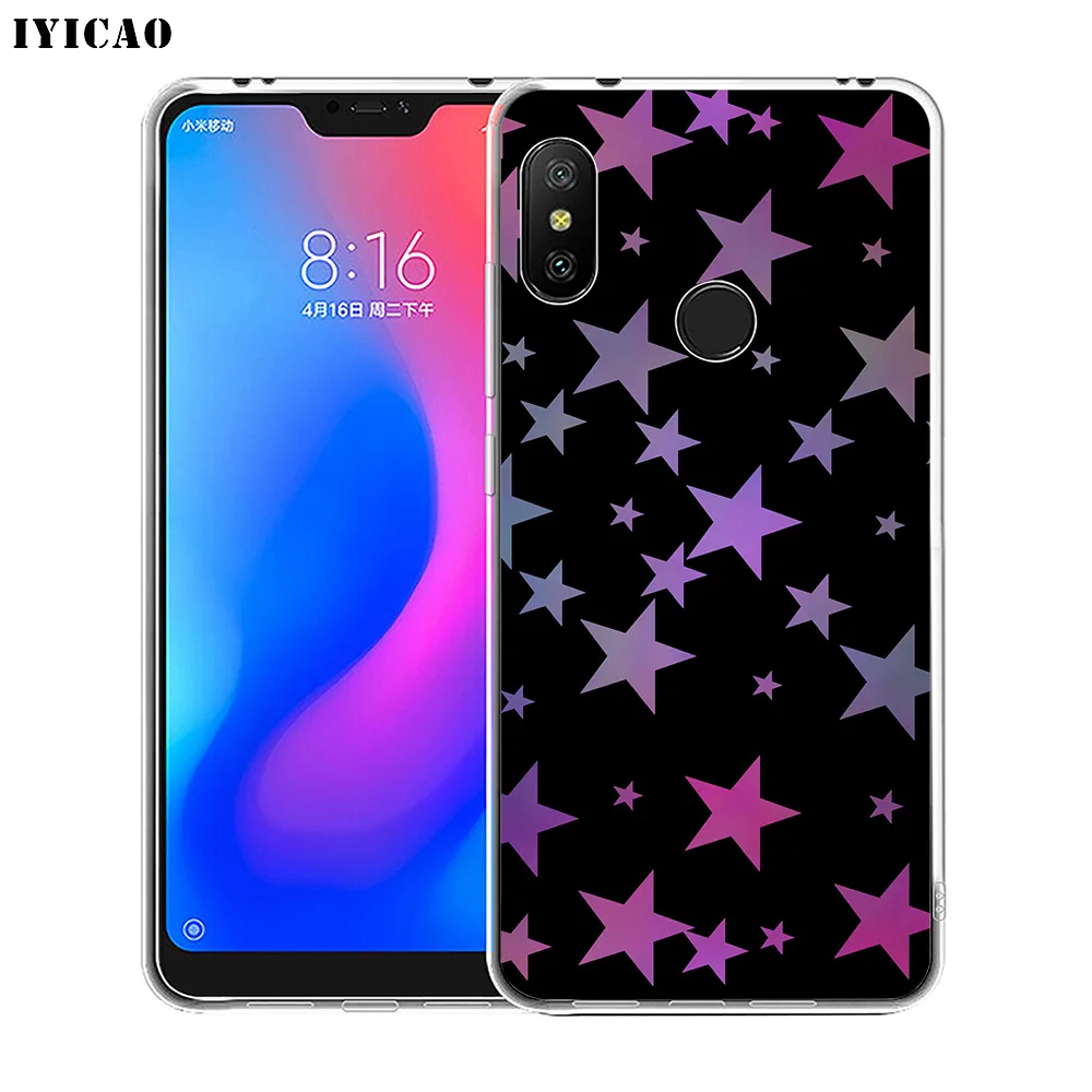 Мягкий силиконовый чехол для телефона IYICAO niverse Planets Stars Xiaomi Redmi 4A 5A 6A Note 7 6 5 Pro Plus 4X