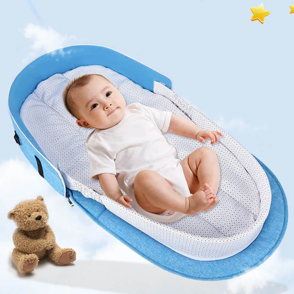 

Folds compactly portable baby crib one shoulder mummy bag baby bed travel baby bed newborns baby crib prevent rollover child bed