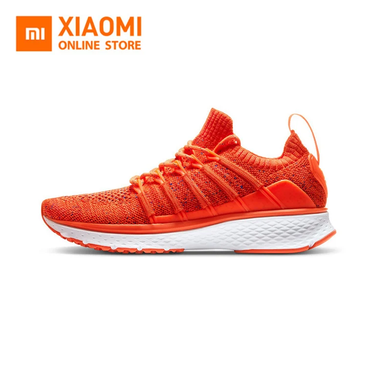 

New Original Xiaomi Mijia 2 Women's Running Shoe Fishbone Lock Design Uni-Moulding Techinique Elastic Knitting Vamp