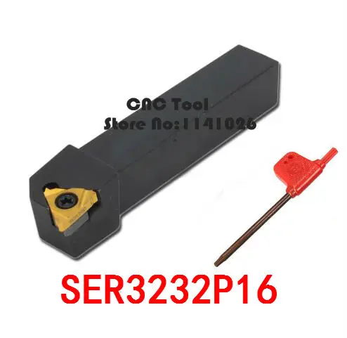 Details about   SER3232P16 Threading Lathe Turning Tool Holder Boring Bar 