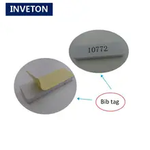 100 шт./лот таймер марафона системы дальнего радиуса действия 10 см-8 м r6 smartrac dogbone r6 uhf rfid тег для наклейки на номер бега