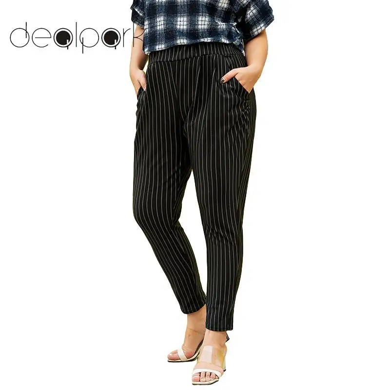 baggy striped pants