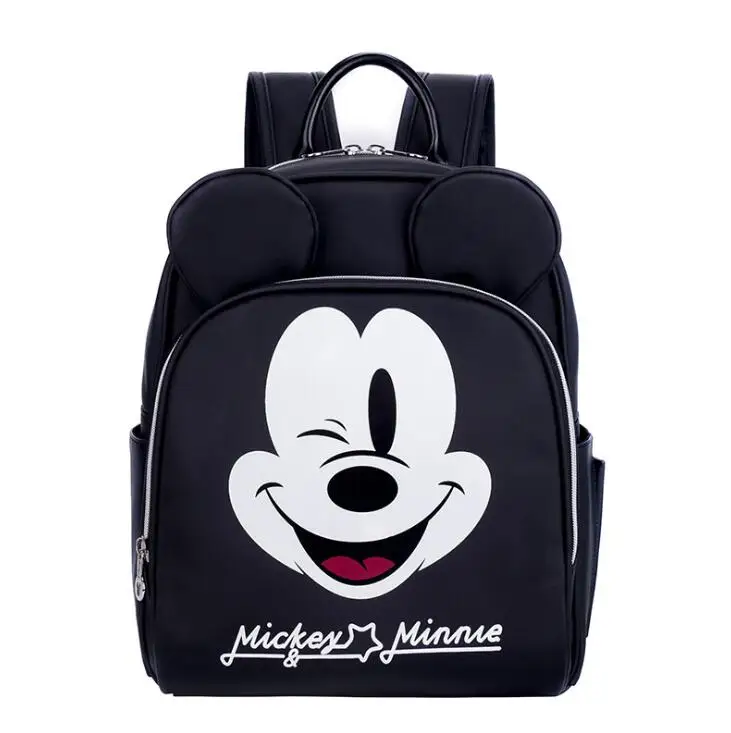 Disney Микки Мумия рюкзак большой емкости Дорожная сумка для беременных пеленки многофункциональная дизайнерская сумка для ухода за ребенком