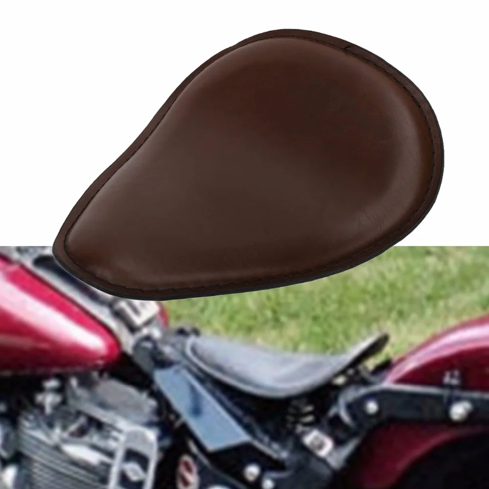 

Motorcycle Brown SOLO Driver Seat Base Spring for Harley Sportster Chopper Bobber Custom 650 CB C/5