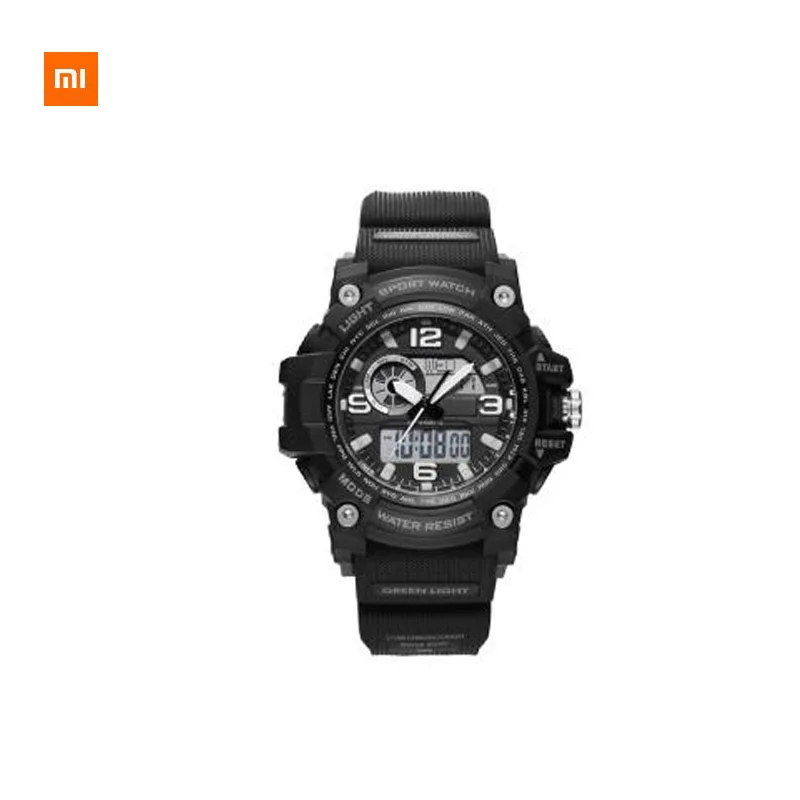 

Xiaomi Youpin TwentySeventeen Outdoor Dual Display Electronic Watch Multi-function Dial Dual Time Display 50 Meters Waterproof