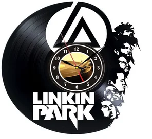 Таймер Linkin Park Виниловая пластинка настенные часы-получить уникальный гараж Настенный декор-идеи подарков для мальчиков и девочек-рок Уникальный Современное искусство - Цвет: 12