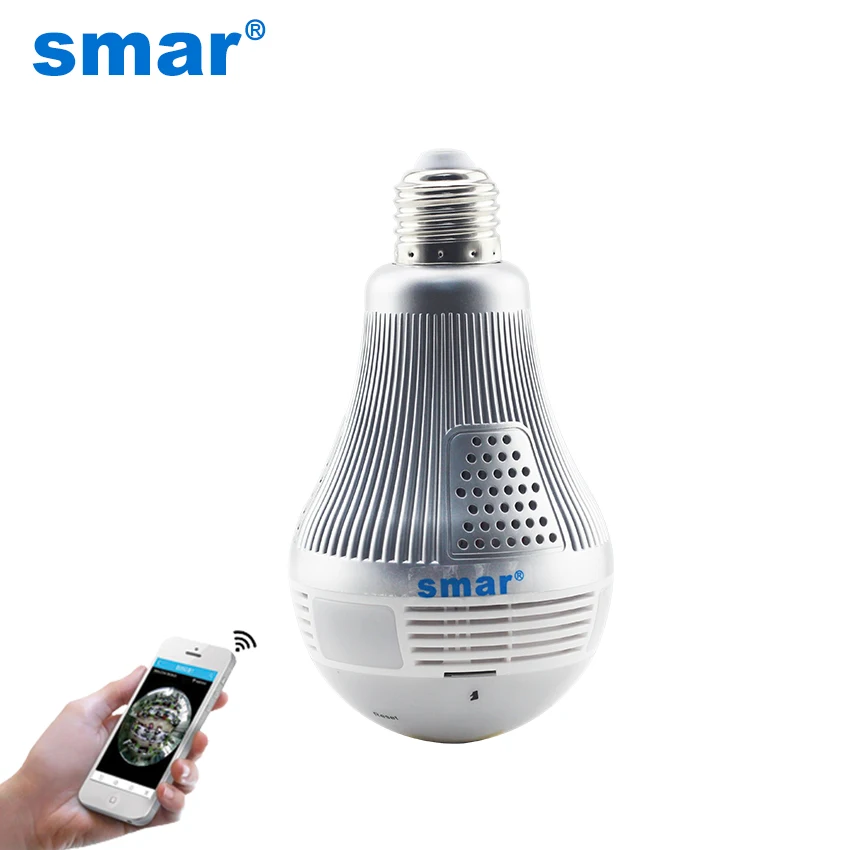 smar newest 3mp wireless vr panoramic ip bulb light smar newest 3mp wireless vr panoramic ip bulb light