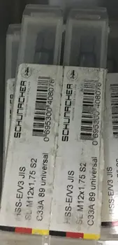 

4PCS SCHUMRCHER THREADING TAPS HSS-E/V3 JIS SL M 12*1.75 S2