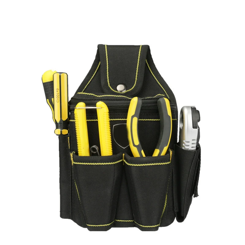 

Wear-resistant thickening Tool Waist Bag Multi-function Tool Kit Hardware Repair Kit Durable High-grade Electrician Tool Bag