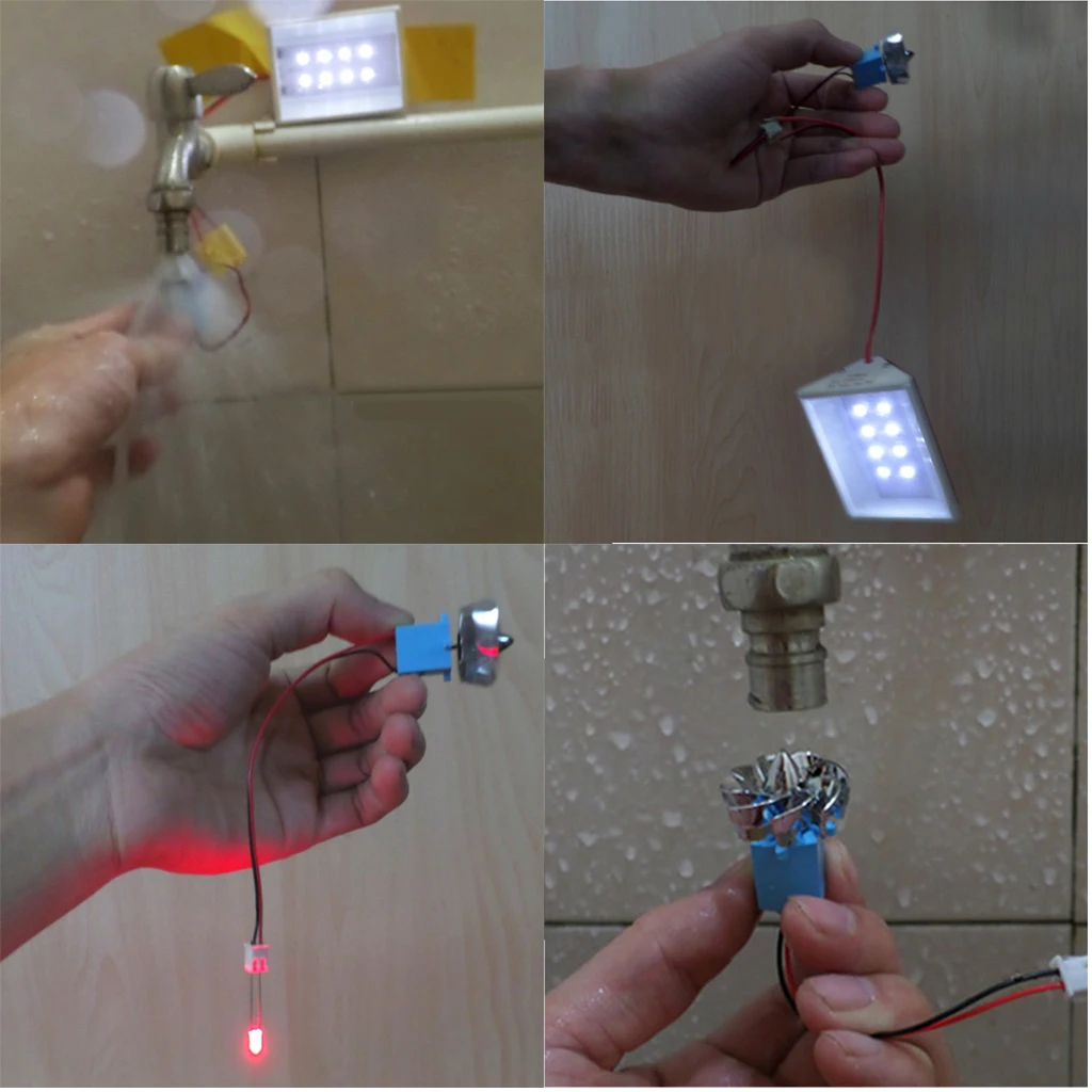 

2-in-1 Wind /Water Generator Turbine Hydroelectric Generator Power Motor Kids Assemble Toy