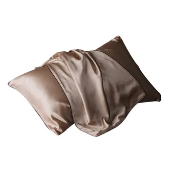

Lecopike Soft Mulberry Pure Silk Pillowcase Covers Silk Anti-Ageing Beauty 1pc Home Textile