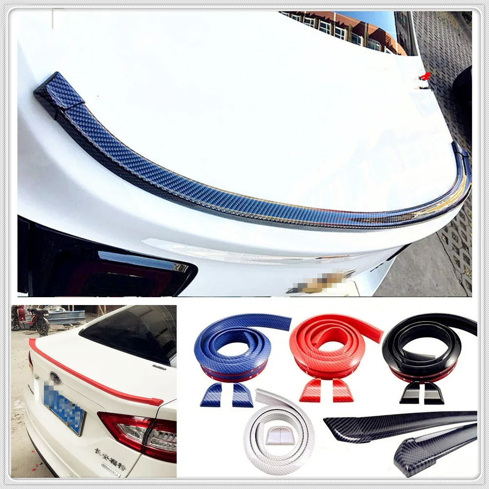 

Car auto Rubber tail Rear Spoiler Wing for Mercedes Benz W211 W203 W204 W210 W124 AMG W202 CLA W212 W220 CLK63 R F700